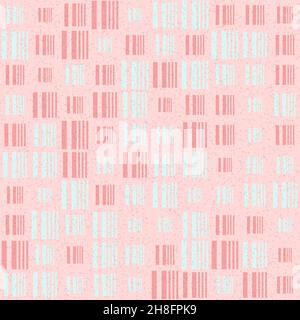 Abstract Geometrical generative computational art illustration Stock Vector