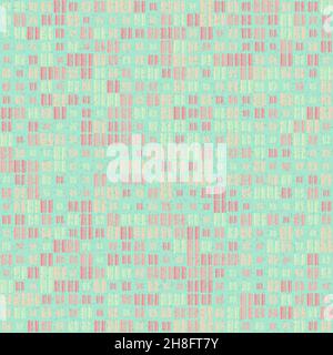 Abstract Geometrical generative computational art illustration Stock Vector