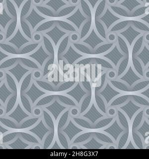 Elegant Seamless Background in Arabic Style. Vector tileable pattern for your design. Stock Vector