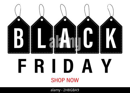 Black friday. Sale. Modern design.Universal vector background for poster, banners, flyers, card. Stock Vector