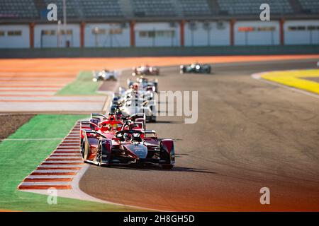 23 Buemi Sebastien (swi), Nissan e.dams, Nissan IM03, action during the pre-season test of the 2021-22 FIA Formula E World Championship, on the Circuit Ricardo Tormo from November 28 to December 2, 2021 in Valencia, Spain - Photo: Joao Filipe/DPPI/LiveMedia Stock Photo