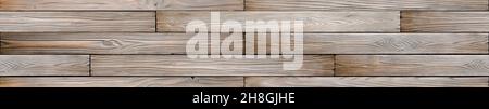 Authentic dark wooden planks texture seamless background Stock Photo