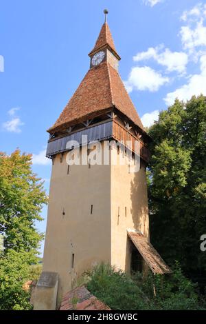 The Fortified church from Biertan, Birthälm, Sibiu county, Romania Stock Photo