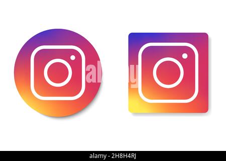 Camera icon social media sign icon instagram logo Camera symbol vector ...