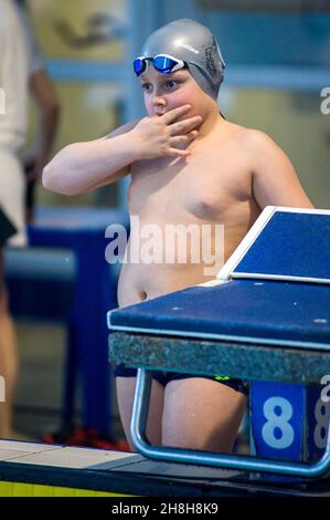 Chubby boy swimming trunks  Fat boy swimming hi-res stock photography and images - Alamy