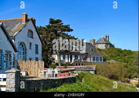 France, Manche, Chausey Islands, the Big Island Stock Photo