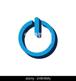 vector icon Power Stock Vector