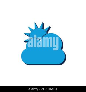 Isometric modern cloud technology and networking concept. Web cloud technology business. Internet data services vector illustration Stock Vector