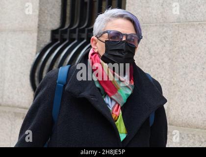Ghislaine Maxwell's attorney Bobbi Sternheim arrives at federal court