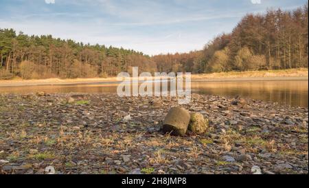 Russellstown Bay at the Blessington Lakes in County Wicklow, Ireland. Stock Photo