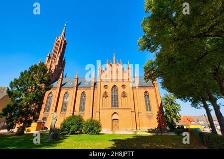 Abbey church Malchow, Mecklenburg-Western Pomerania, Germany Stock Photo