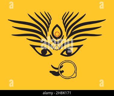 Free Maa Durga Clipart Pictures Image - Maa Durga Logo Hd - Free  Transparent PNG Clipart Images Download