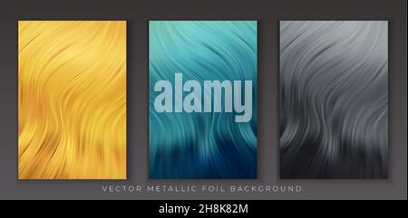 Abstract Waves. Shiny moving lines design background for greeting card and disqount voucher. Stock Vector