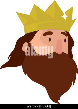 king wise melchior face Stock Vector Image & Art - Alamy