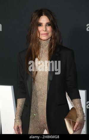 Los Angeles, Ca. 30th Nov, 2021. Sandra Bullock at the Netflix Red Carpet Premiere Of The Unforgivable at the DGA Theatre in Los Angeles, California on November 30, 2021. Credit: Faye Sadou/Media Punch/Alamy Live News Stock Photo