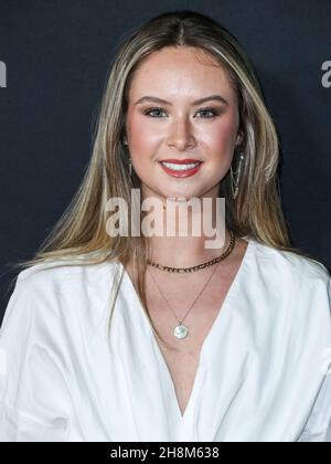 Los Angeles, United States. 30th Nov, 2021. LOS ANGELES, CALIFORNIA, USA - NOVEMBER 30: Grace Yoo arrives at the Los Angeles Premiere Of Netflix's 'The Unforgivable' held at the Directors Guild of America Theater on November 30, 2021 in Los Angeles, California, United States. (Photo by Xavier Collin/Image Press Agency) Credit: Image Press Agency/Alamy Live News Stock Photo