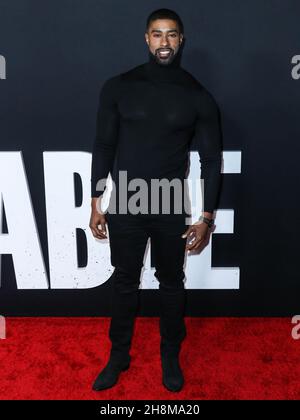 Los Angeles, United States. 30th Nov, 2021. LOS ANGELES, CALIFORNIA, USA - NOVEMBER 30: Skyh Alvester Black arrives at the Los Angeles Premiere Of Netflix's 'The Unforgivable' held at the Directors Guild of America Theater on November 30, 2021 in Los Angeles, California, United States. (Photo by Xavier Collin/Image Press Agency/Sipa USA) Credit: Sipa USA/Alamy Live News Stock Photo