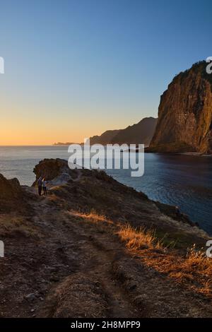 Crane viewpoint, Madeira Island, Portugal Stock Photo