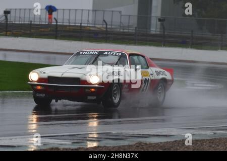 Oliver Bryant, Grahame  Bryant, Chevrolet Camaro, Historic Touring Car Challenge, HTCC, combined with the Tony Dron Trophy for Touring Cars, cars that Stock Photo