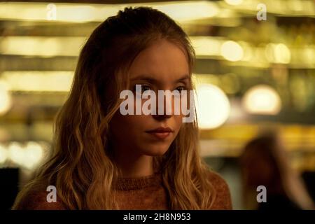 SYDNEY SWEENEY in THE VOYEURS (2021), directed by MICHAEL MOHAN. Credit
