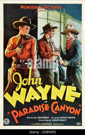 JOHN WAYNE in PARADISE CANYON (1935), directed by CARL PIERSON. Credit: LONE STAR PRODUCTIONS/MONGRAM PICTURES / Album Stock Photo