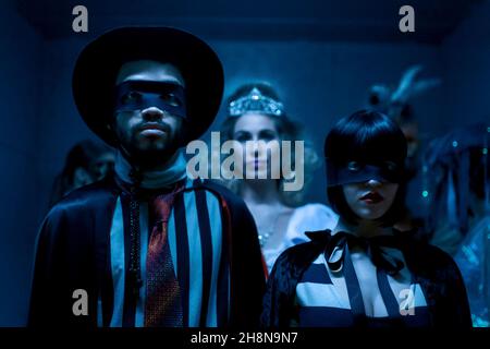 SYDNEY SWEENEY in THE VOYEURS (2021), directed by MICHAEL MOHAN. Credit