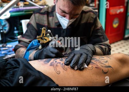 Artist @frankie_deny_tattoos (Netherlands) ・・・ Beaverpunk and Butmetalhead  for Arnold done @tattoo.ronda #leek #groningen while gu... | Instagram