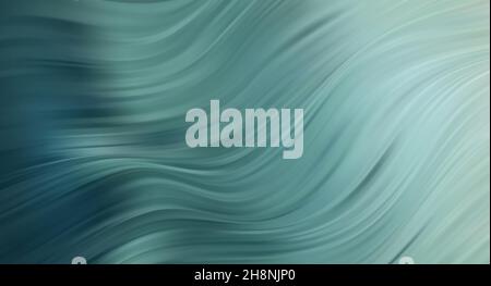 Abstract Waves. Shiny blue moving lines design background for greeting card and disqount voucher. Stock Vector