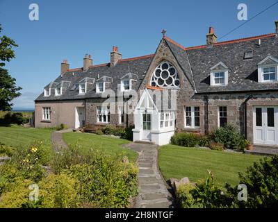 Bishop's House a retreat house for the Scottish Episcopal Church, located on the island of Iona, off the west coast of Scotland. UK Stock Photo