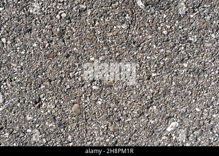 Asphalt texture full screen as background. View from above Stock Photo