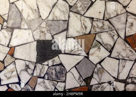 floor of a small piece of marble Stock Photo