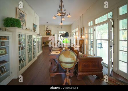 Thomas Edison Estate room in Fort Myers, Florida Stock Photo