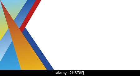 abstract colorful background for beijing winter olympics. vector design. copy space area Stock Vector