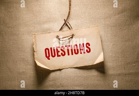 Words with Faq Business Concept idea Stock Photo