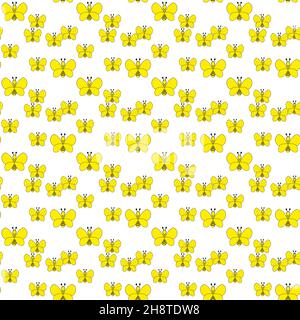 Wonderful design of hard-working bees on a light yellow background. eps 10 Stock Vector