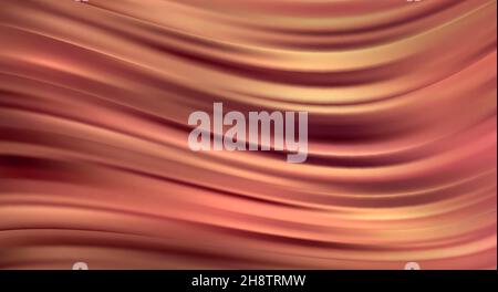 Abstract Waves. Shiny moving lines design background for greeting card and disqount voucher. Stock Vector