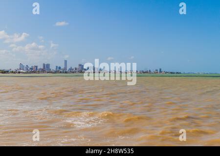 Skyline of Joao Pessoa, Brazil Stock Photo