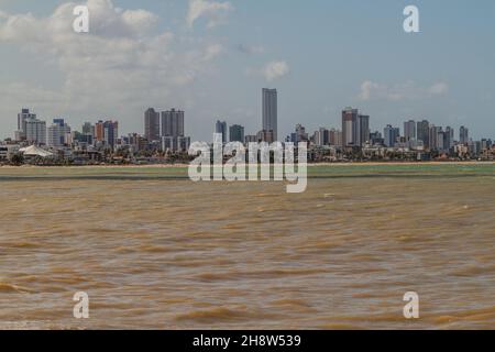 Skyline of Joao Pessoa, Brazil Stock Photo