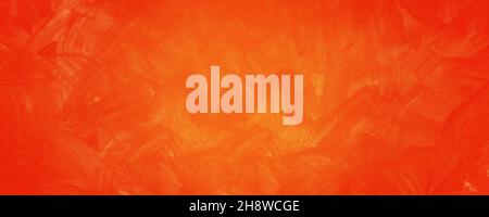 dark orange room banner cement and concrete wall background Stock Photo