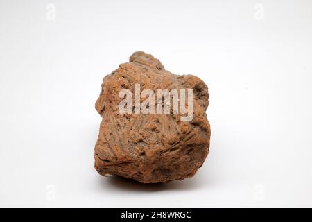 Wattle and daub from the Romano-british period  The Roman occupation lasted from AD 43 to AD 410. Stock Photo