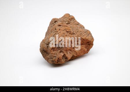 Wattle and daub from the Romano-british period  The Roman occupation lasted from AD 43 to AD 410. Stock Photo