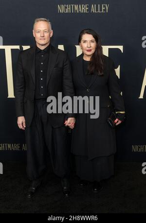 Todd Eckert and Marina Abramovic attend the 'Back to Black' premiere at ...