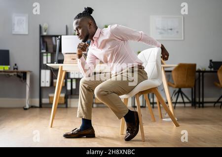 Fashion Handsome Young Guy Portrait In Office Stock Photo
