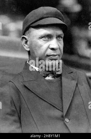 Major League Baseball umpire Bill Klem was inducted in the Hall of Fame in 1953. Stock Photo