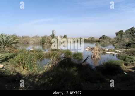 Tel Afek, nature reserve in Israel Stock Photo