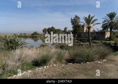 Tel Afek, nature reserve in Israel Stock Photo