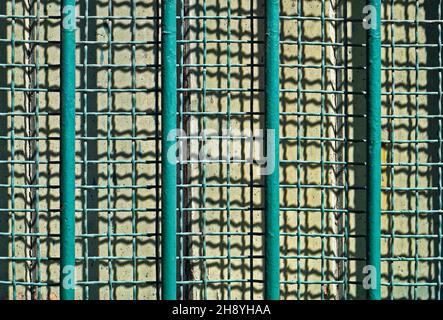 Green grid texture background Stock Photo
