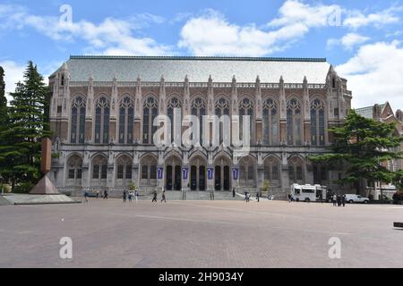 University of Washington in Seattle, Washington, on the site of the Alaska–Yukon–Pacific Exposition of 1909 Stock Photo