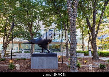 Dallas, NOV 25 2021, Sunny view of the Dallas Symphony Orchestra Stock Photo