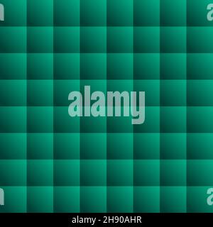 Green geometric 3d cube pattern. Abstract background. Stock Vector